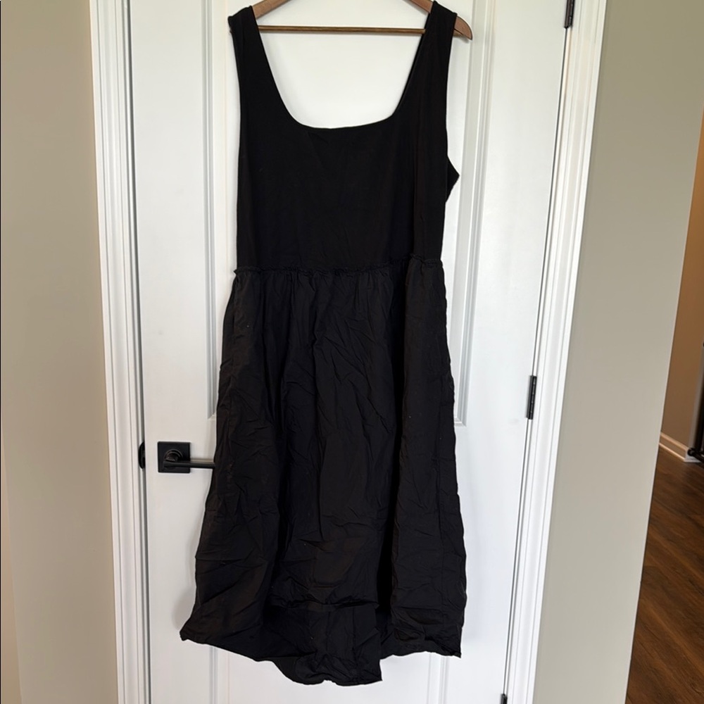 A New Day Elegant Black Sleeveless Dress